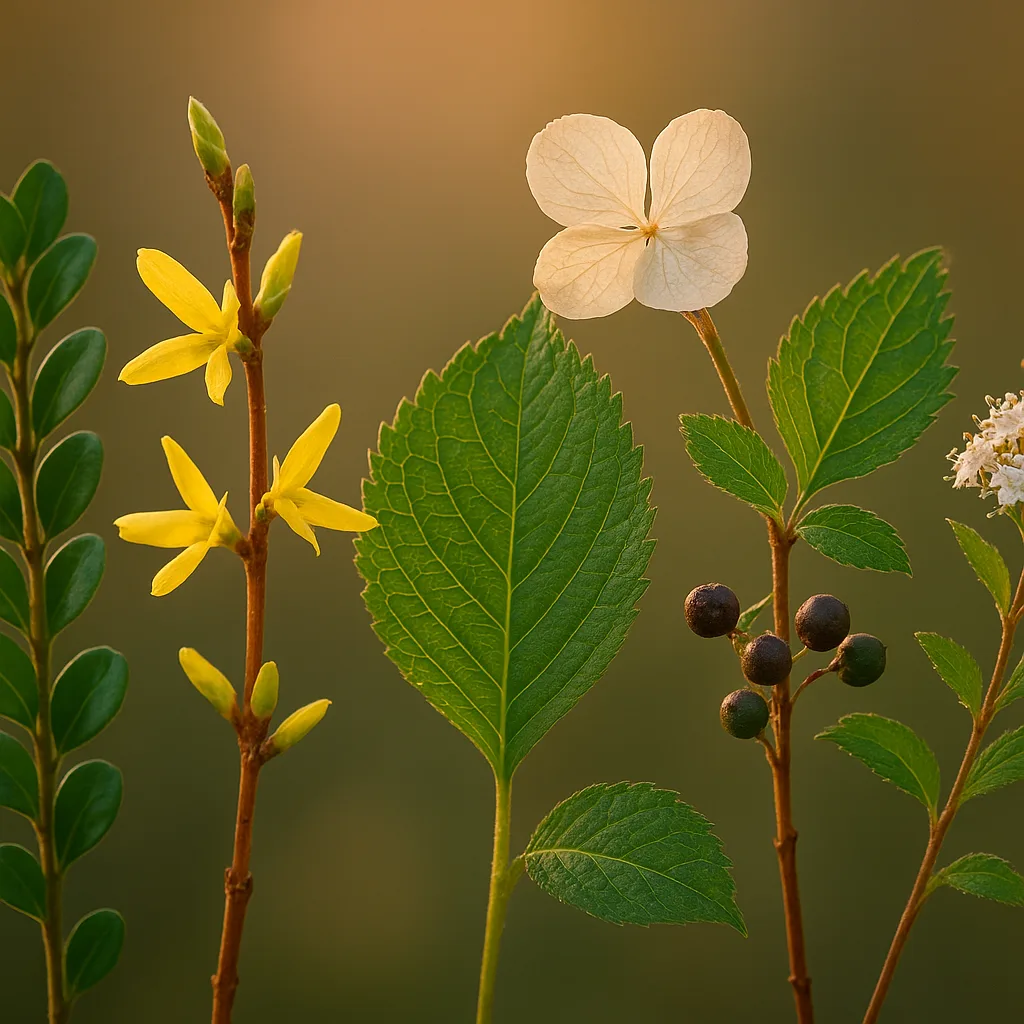 Common Shrubs: Identify Bushes by Name