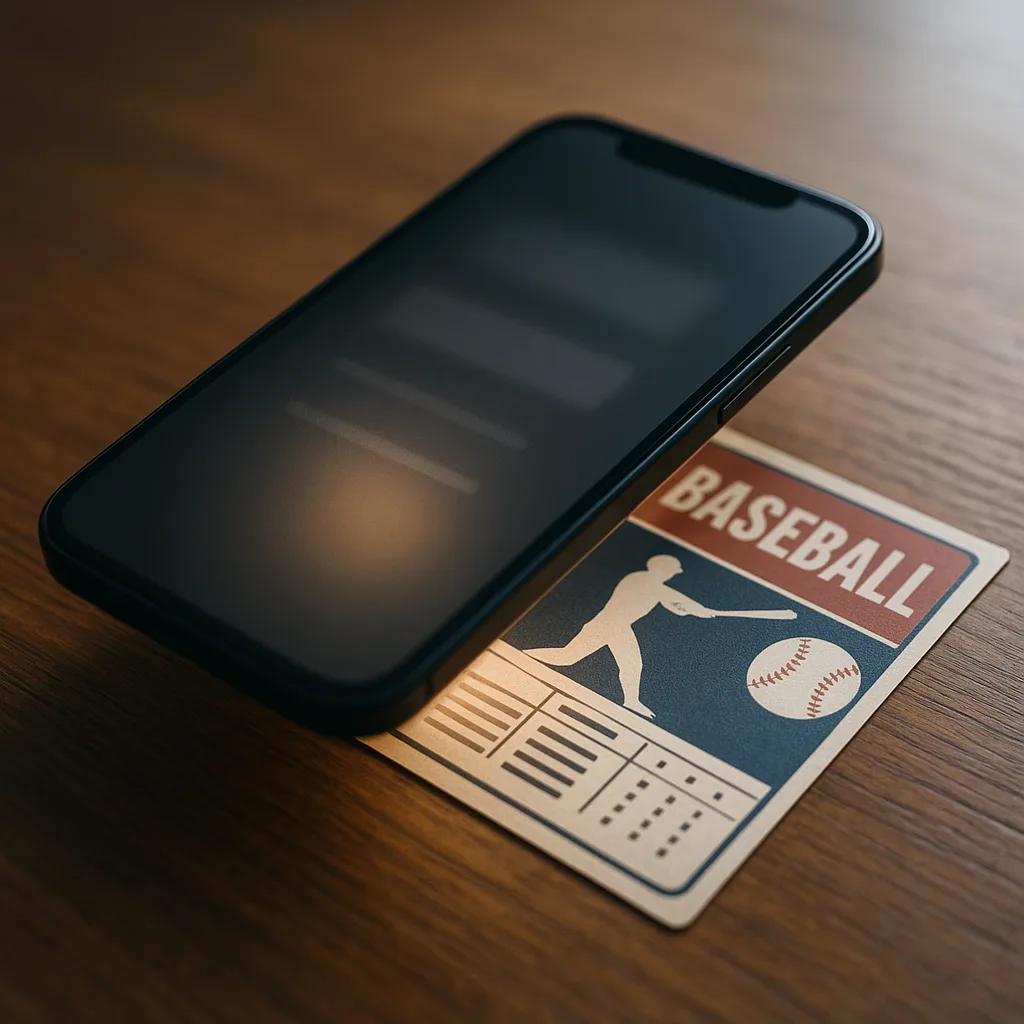 Pro Cards — Identify, Value & Track — scanning a card with the Orvik app