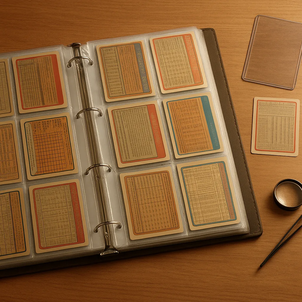 Ohtani Card Guide — Identify, Value & Grade — collection storage