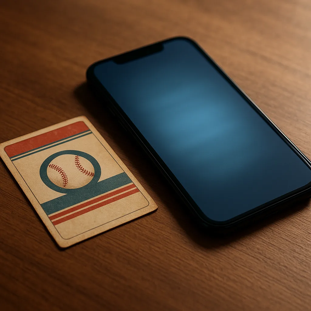 Ohtani Card Guide — Identify, Value & Grade — scanning a card with the Orvik app