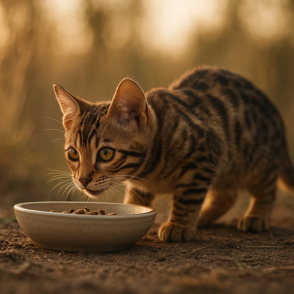 Feeding Guide for Your Bengal Kitten
